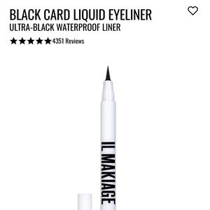 IL MAKIAGE Black Card liquid waterproof liner